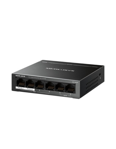 Mercusys MS106GP 6xGb desktop switch 4xPoE+
