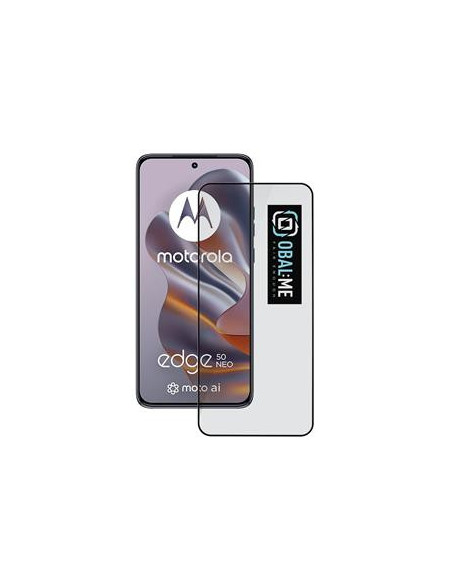 OBAL:ME 5D Tvrdené Sklo pre Motorola Edge 50 Neo/60 Neo Black