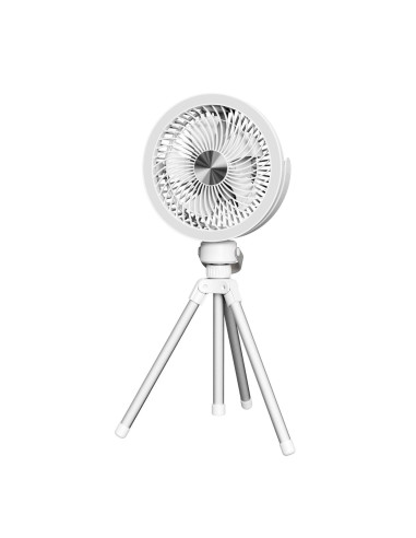 Platinet PRDF0556 stolný ventilátor 14,5 cm, výškovo nastaviteľný tripod, funkcia nočného osvetlenia, ak