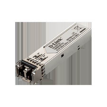D-Link 1-port Mini-GBIC SFP to 1000BaseSX Transceiver, DIS-S301SX