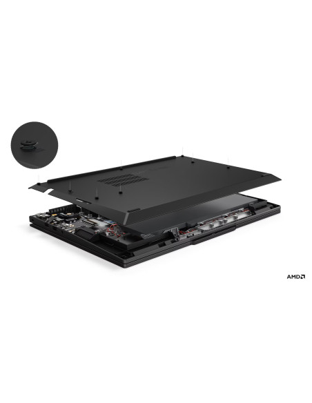 Lenovo ThinkPad T/T16 Gen 5 (AMD)/AMD Ryzen™ AI 5 PRO 440/16"/WUXGA/16GB/512GB/AMD int/W11P/Black/3R