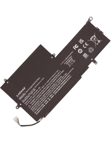 2-POWER Batéria 11,4V 4800mAh pre HP Spectre Pro x360 G1, Spectre X360 13-4000 series