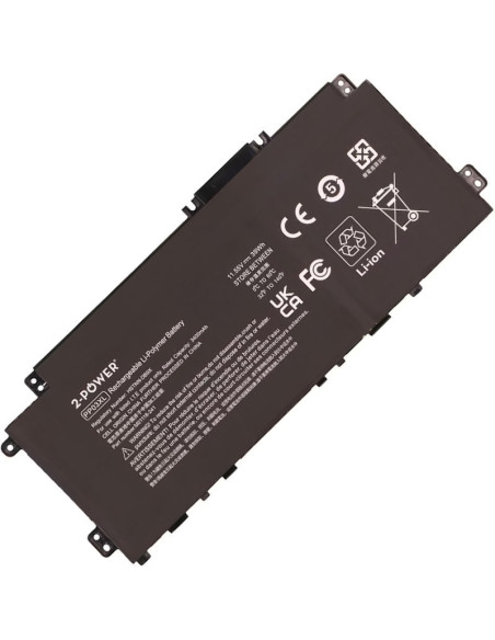 2-POWER Batéria 11,55V 3400mAh pre HP Pavilion 13-bb1000 series , HP Pavilion 14-dv0000 series