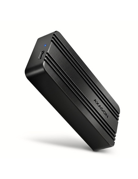 AXAGON EEM2-40G, USB-C 40Gbps externý box pre M.2 NVMe SSD, zosilnený hliník