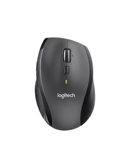 Logitech Marathon M705/Kancelárska/Optická/Pre pravákov/1 000 DPI/Bezdrôtová USB/Čierna