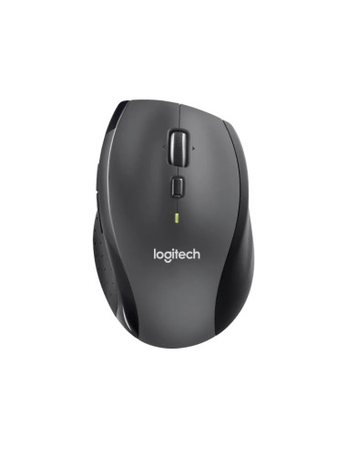 Logitech Marathon M705/Kancelárska/Optická/Pre pravákov/1 000 DPI/Bezdrôtová USB/Čierna