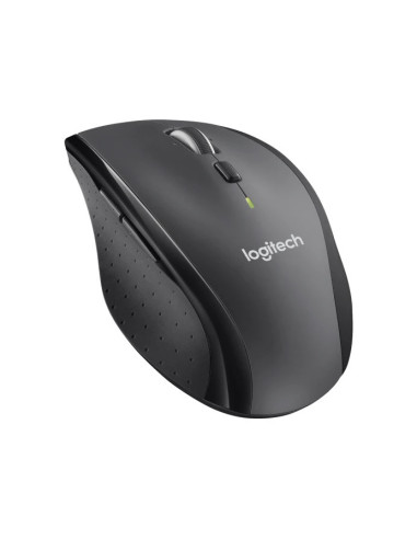 Logitech Marathon M705/Kancelárska/Optická/Pre pravákov/1 000 DPI/Bezdrôtová USB/Čierna