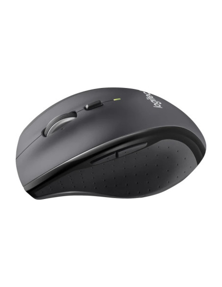 Logitech Marathon M705/Kancelárska/Optická/Pre pravákov/1 000 DPI/Bezdrôtová USB/Čierna
