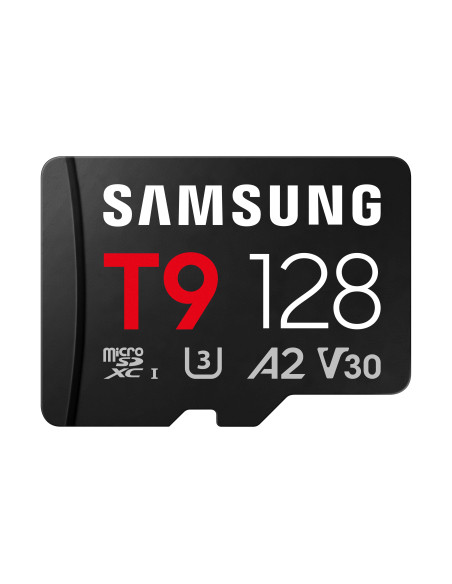 Samsung T9/Micro SDXC/128GB/UHS-I U3 / Class 10/+ Adaptér/Čierna