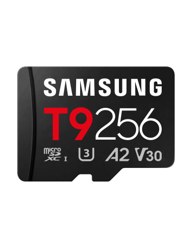 Samsung T9/Micro SDXC/256GB/UHS-I U3 / Class 10/+ Adaptér/Čierna