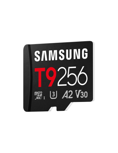 Samsung T9/Micro SDXC/256GB/UHS-I U3 / Class 10/+ Adaptér/Čierna