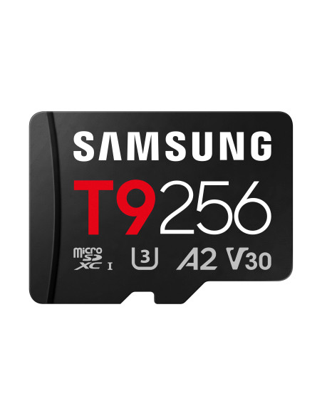 Samsung T9/Micro SDXC/256GB/UHS-I U3 / Class 10/+ Adaptér/Čierna