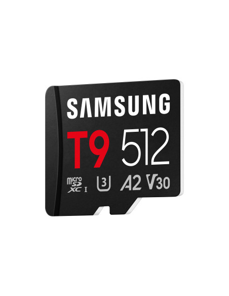 Samsung T9/Micro SDXC/512GB/UHS-I U3 / Class 10/+ Adaptér/Čierna
