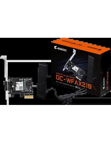 GIGABYTE PCI-E Wifi+BT 2400MBps 6E AX210 EZ-Plug