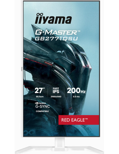 iiyama G-Master/GB2771QSU-W1/27"/IPS/QHD/200Hz/0,5ms/Biela/3R