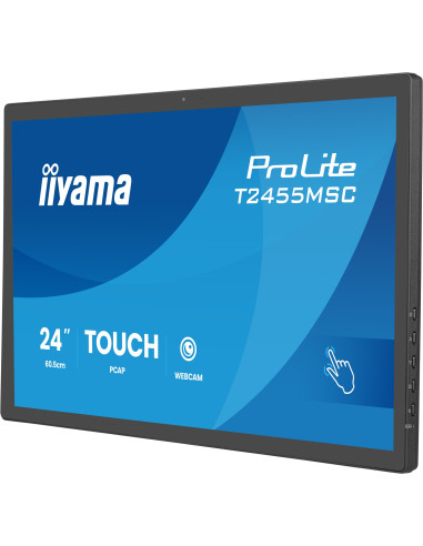 24" LCD iiyama T2455MSC-B2: IPS, FHD, P-CAP, HDMI