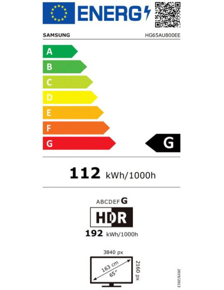 65" LED-TV Samsung 65AU8000 HTV
