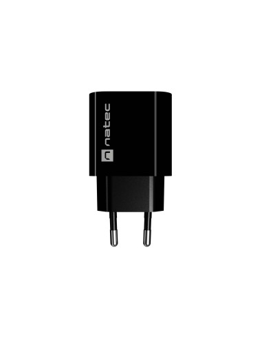 Univerzálna nabíjačka Natec RIBERA 18W, 1X USB-A, čierna