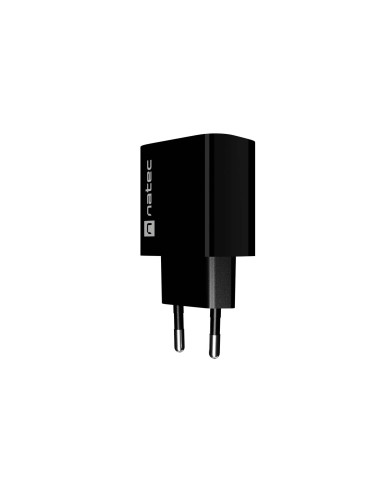 Univerzálna nabíjačka Natec RIBERA 18W, 1X USB-A, čierna
