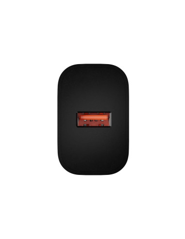 Univerzálna nabíjačka Natec RIBERA 18W, 1X USB-A, čierna
