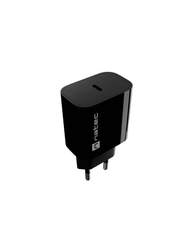 Univerzálna nabíjačka Natec RIBERA 20W, 1X USB-C, čierna