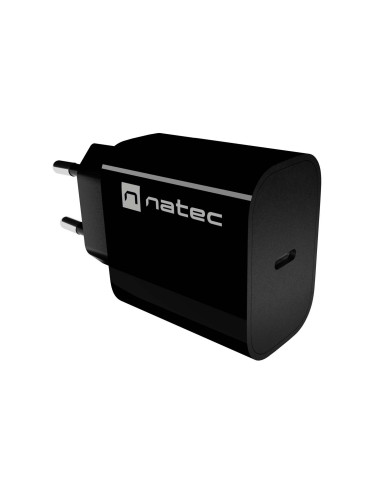 Univerzálna nabíjačka Natec RIBERA 20W, 1X USB-C, čierna