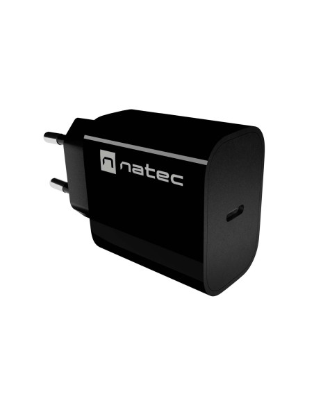 Univerzálna nabíjačka Natec RIBERA 20W, 1X USB-C, čierna