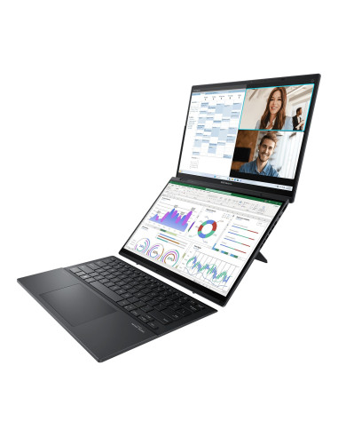 ASUS Zenbook Duo 14 OLED/UX8406CA-OLED067X/U7-255H/14"/2880x1800/T/32GB/1TB SSD/Arc 140T/W11P/Gray/2