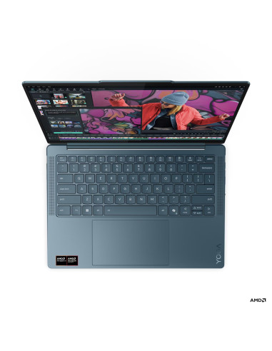 Lenovo Yoga Slim 7/14AKP10/AI5-330/14"/WUXGA/16GB/512GB/AMD int/bez OS/Tidal Teal/3R On-Site