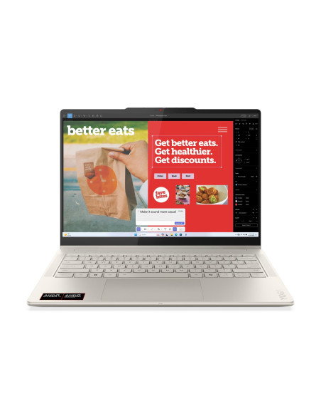 Lenovo Yoga 7 2-in-1/14AKP10/AI7-350/14"/WUXGA/T/16GB/1TB/AMD int/W11H/Seashell/3R On-Site