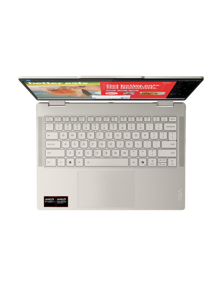 Lenovo Yoga 7 2-in-1/14AKP10/AI7-350/14"/WUXGA/T/16GB/1TB/AMD int/W11H/Seashell/3R On-Site