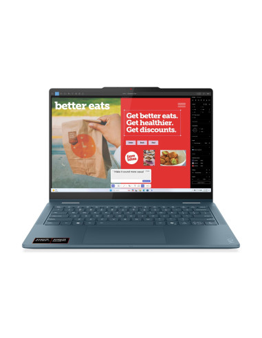 Lenovo Yoga 7 2-in-1/14AKP10/AI5-340/14"/WUXGA/T/16GB/1TB/AMD int/W11H/Tidal Teal/3R On-Site