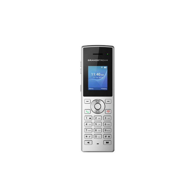 Grandstream WP810 SIP WiFi telefón, 1,8" bar. displ., 2SIP úč., Micro USB, Handover