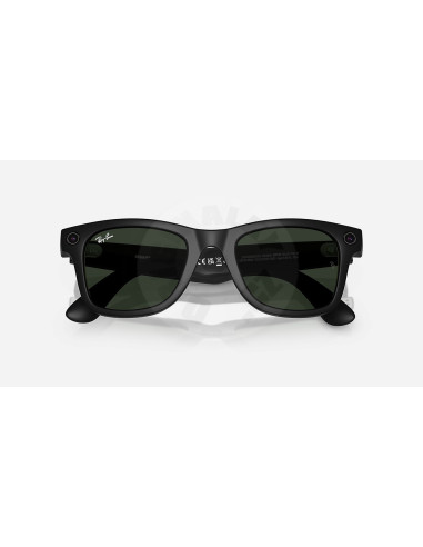 Meta Ray-Ban Gen1 Wayfarer - Matte Black/Clear to Graphite Green Transitions