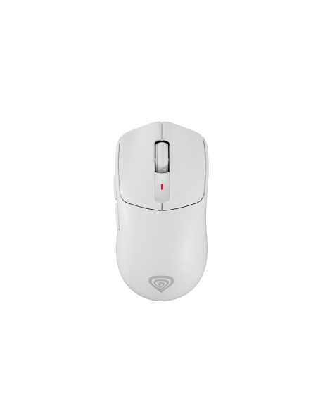 Genesis herná myš ZIRCON 500 G2/Herná/Optická/10 000 DPI/USB+BT/Biela