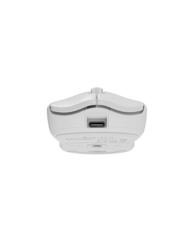 Genesis herná myš ZIRCON 500 G2/Herná/Optická/10 000 DPI/USB+BT/Biela