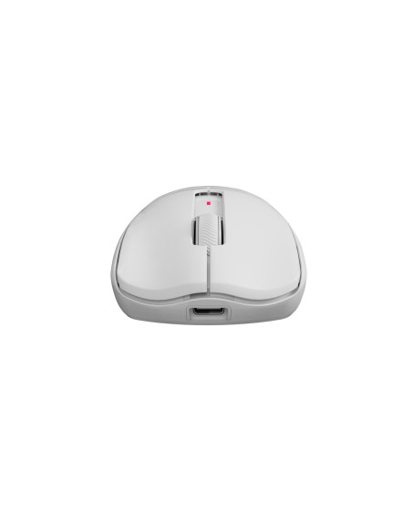 Genesis herná myš ZIRCON 500 G2/Herná/Optická/10 000 DPI/USB+BT/Biela