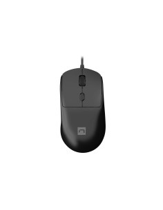 Natec laserová myš HAWK 2/Kancelárska/Laserová/2 400 DPI/Drôtové USB-A/Čierna