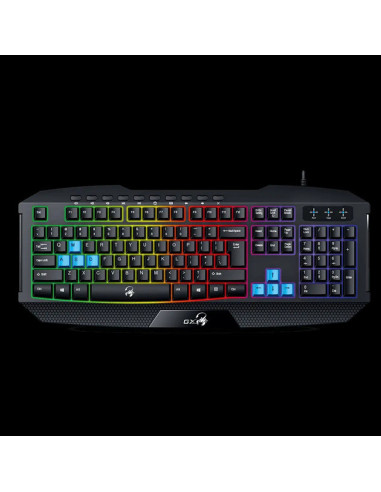 Klávesnica GENIUS K215 USB CZ+ SK black + Copilot
