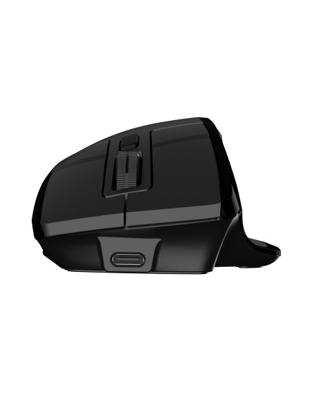 Bezdrôtová myš Natec JAGUAR PRO/Kancelárska/Blue Sense/Pre pravákov/4 000 DPI/USB+BT/Čierna