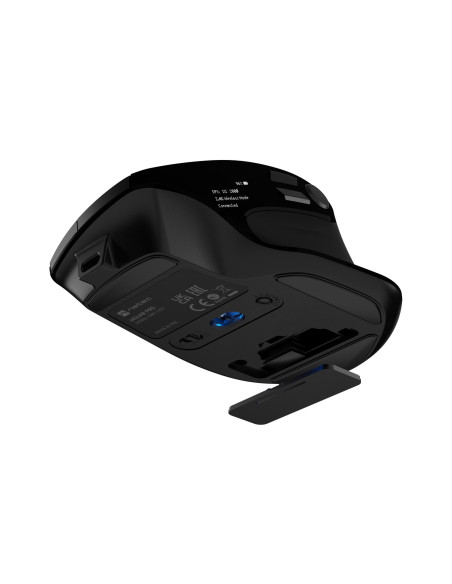 Bezdrôtová myš Natec JAGUAR PRO/Kancelárska/Blue Sense/Pre pravákov/4 000 DPI/USB+BT/Čierna