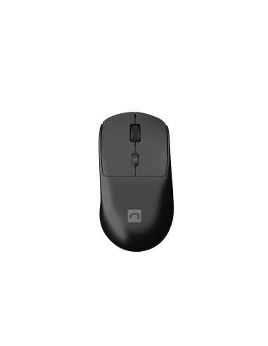 Laserová bezdrôtová myš Natec HAWK 2/Kancelárska/Laserová/3 200 DPI/Bezdrôtové USB/Čierna