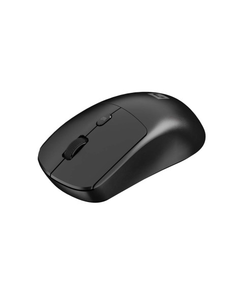 Laserová bezdrôtová myš Natec HAWK 2/Kancelárska/Laserová/3 200 DPI/Bezdrôtové USB/Čierna