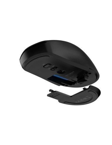 Laserová bezdrôtová myš Natec HAWK 2/Kancelárska/Laserová/3 200 DPI/Bezdrôtové USB/Čierna