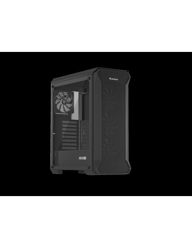 Počítačová skriňa Genesis IRID 505 ARGB V2/Midi Tower/Transpar./Čierna