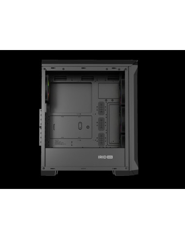 Počítačová skriňa Genesis IRID 505 ARGB V2/Midi Tower/Transpar./Čierna