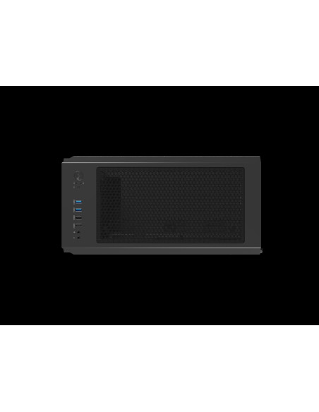 Počítačová skriňa Genesis IRID 505 ARGB V2/Midi Tower/Transpar./Čierna