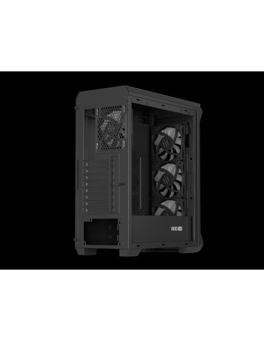 Počítačová skriňa Genesis IRID 505 ARGB V2/Midi Tower/Transpar./Čierna