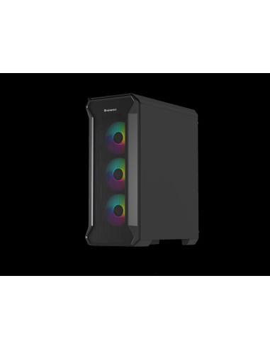 Počítačová skriňa Genesis IRID 505 ARGB V2/Midi Tower/Transpar./Čierna