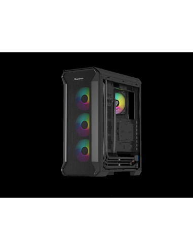 Počítačová skriňa Genesis IRID 505 ARGB V2/Midi Tower/Transpar./Čierna